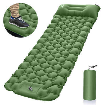 comprar almofada exterior do sono Mat Hiking Lightweight Backpacking Sleeping do poliéster 600D Fabricação em linha